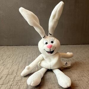 General Mills Trix Bunny White Plush Toy Cereal Promo Prize Stuffed Animal